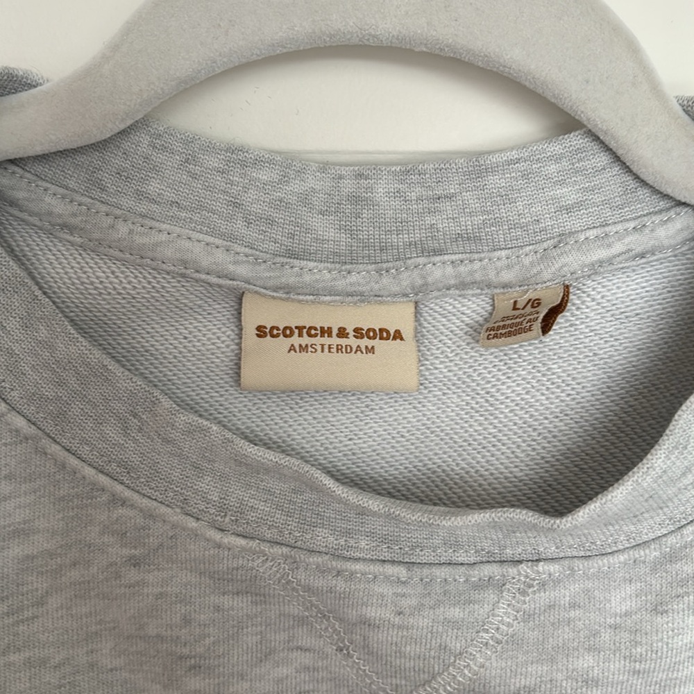 SCOTCH & SODA Grey Sweatshirt size M/L - Picture 7 of 9